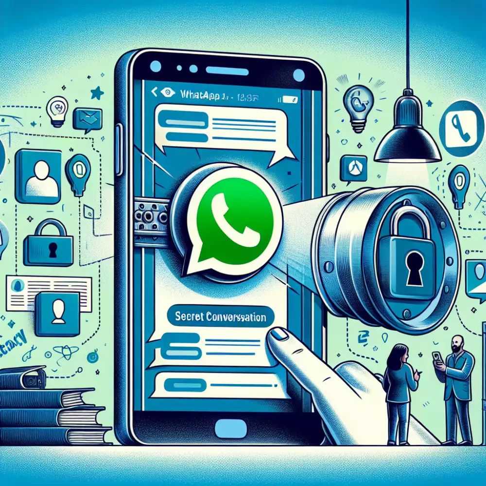 whatsapp tajná konverzace